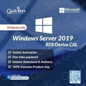 Windows Server 2019 Remote Desktop Services 50 Device CAL