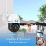 2MP 4G PTZ Camera Indoor/Outdoor IP Camera V380 Pro (4G SIM Support) - Image 3