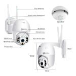2MP Outdoor Dual Antenna V380 Pro - IP66 Waterproof WIFI Smart Camera Dindaz