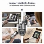 4G SIM Card Security Camera 4MP (2MP+2MP) IP66 Waterproof V380 Pro Camera - Image 4