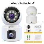 Doll Double Lens V380 Pro 4MP (2MP+2MP) PTZ Smart WIFI Camera - Image 2