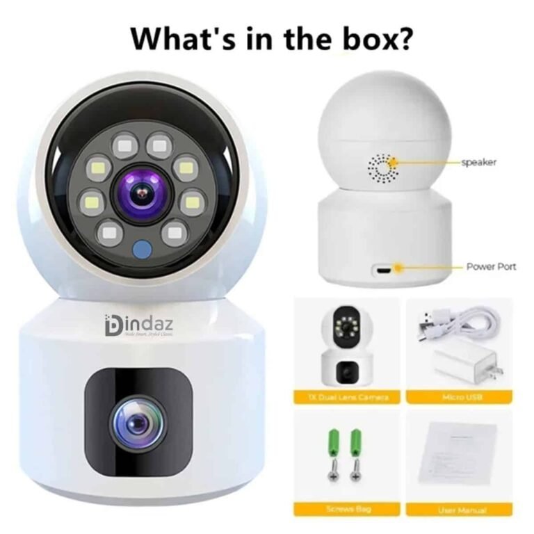 Doll Double Lens V380 Pro 4MP 2MP 2MP 4G SIM Camera 04