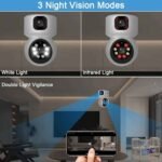 Doll Double Lens V380 Pro 4MP (2MP+2MP) PTZ Smart WIFI Camera - Image 6