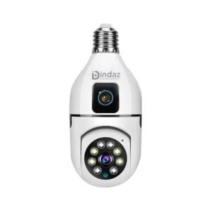 Dual Lens V380 Pro Wireless (2MP+2MP) 4MP PTZ Bulb IP Camera