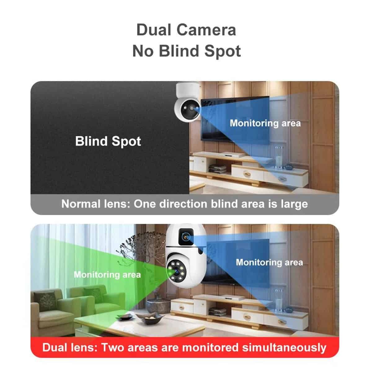 Dual Lens V380 Pro Wireless (2MP+2MP) 4MP PTZ Bulb IP Camera 28 Dual Lens V380 Pro Wireless 2MP 2MP 4MP PTZ Bulb IP Camera 07