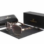 KINGSEVEN Photochromic UV400 Leopard Brown Gradient Sun Glasses