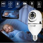 V380 Pro 3MP Bulb PTZ IP Camera – 360° Smart Indoor Security with Night Vision - Image 2