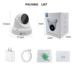 V380 Pro Dome 3MP PTZ WiFi Camera – Smart 360° Surveillance in BD - Image 3
