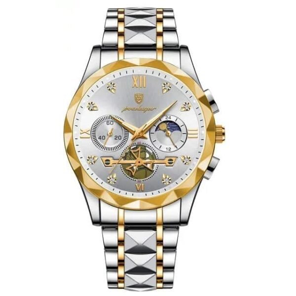 gold white