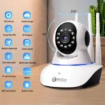 2MP V380 Pro Indoor Baby Monitor Camera With Three Signal Antenna - Image 5